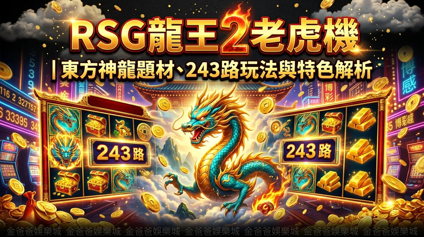 RSG龍王2老虎機｜東方神龍題材、243路玩法與特色解析