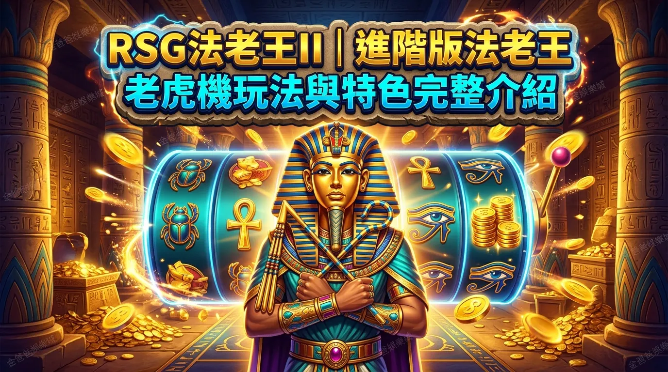 RSG法老王II｜進階版法老王老虎機玩法與特色完整介紹