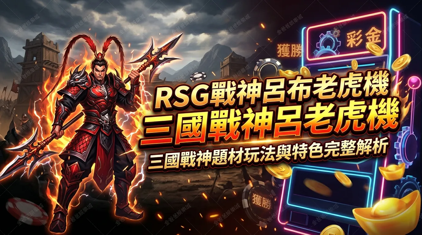 RSG戰神呂布老虎機｜三國戰神題材玩法與特色完整解析
