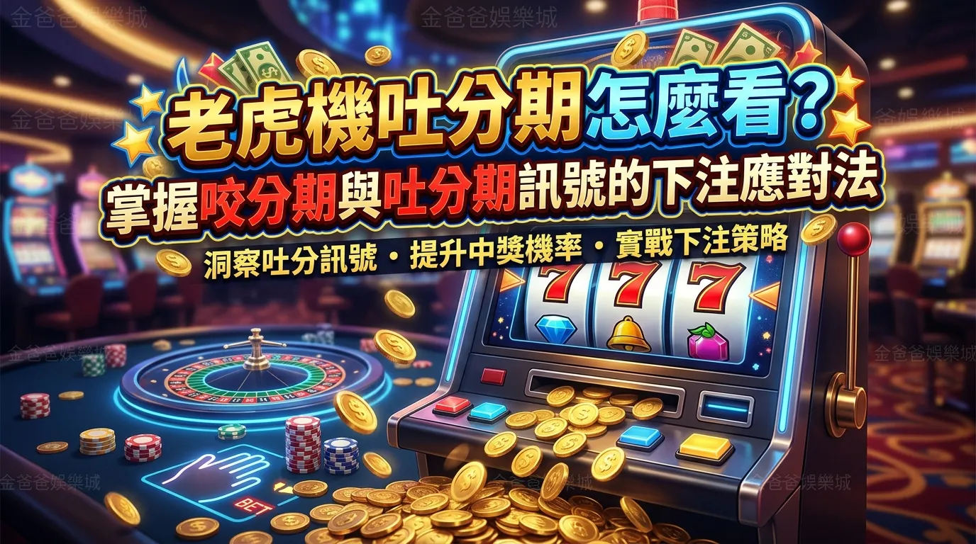 老虎機吐分期怎麼看？掌握咬分期與吐分期訊號的下注應對法
