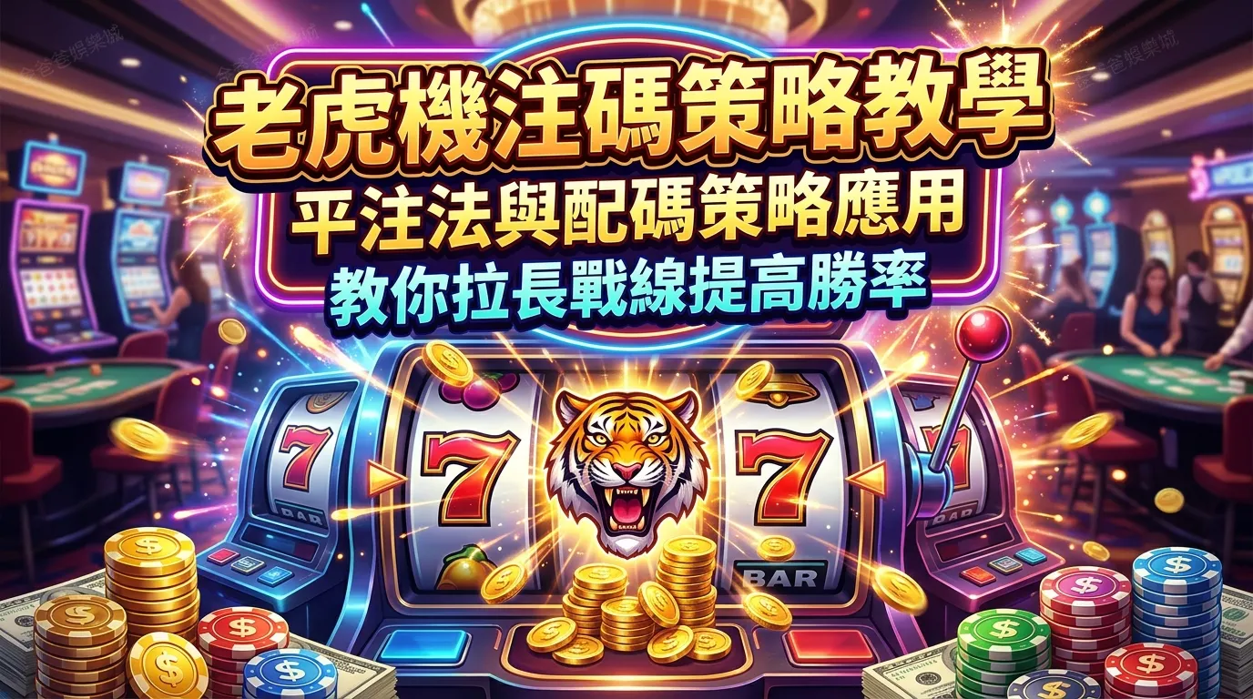 老虎機注碼策略教學｜平注法與配碼策略應用，教你拉長戰線提高勝率
