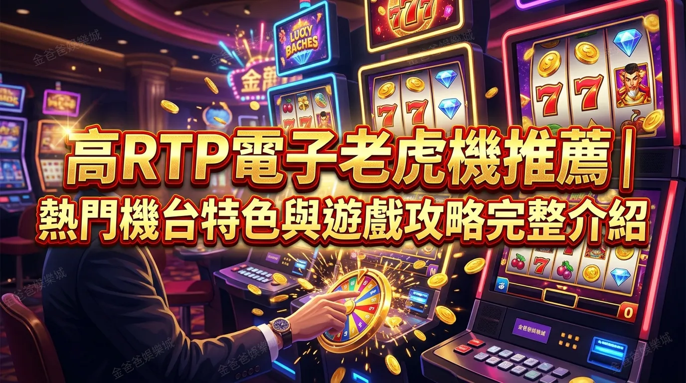高RTP電子老虎機推薦｜熱門機台特色與遊戲攻略完整介紹