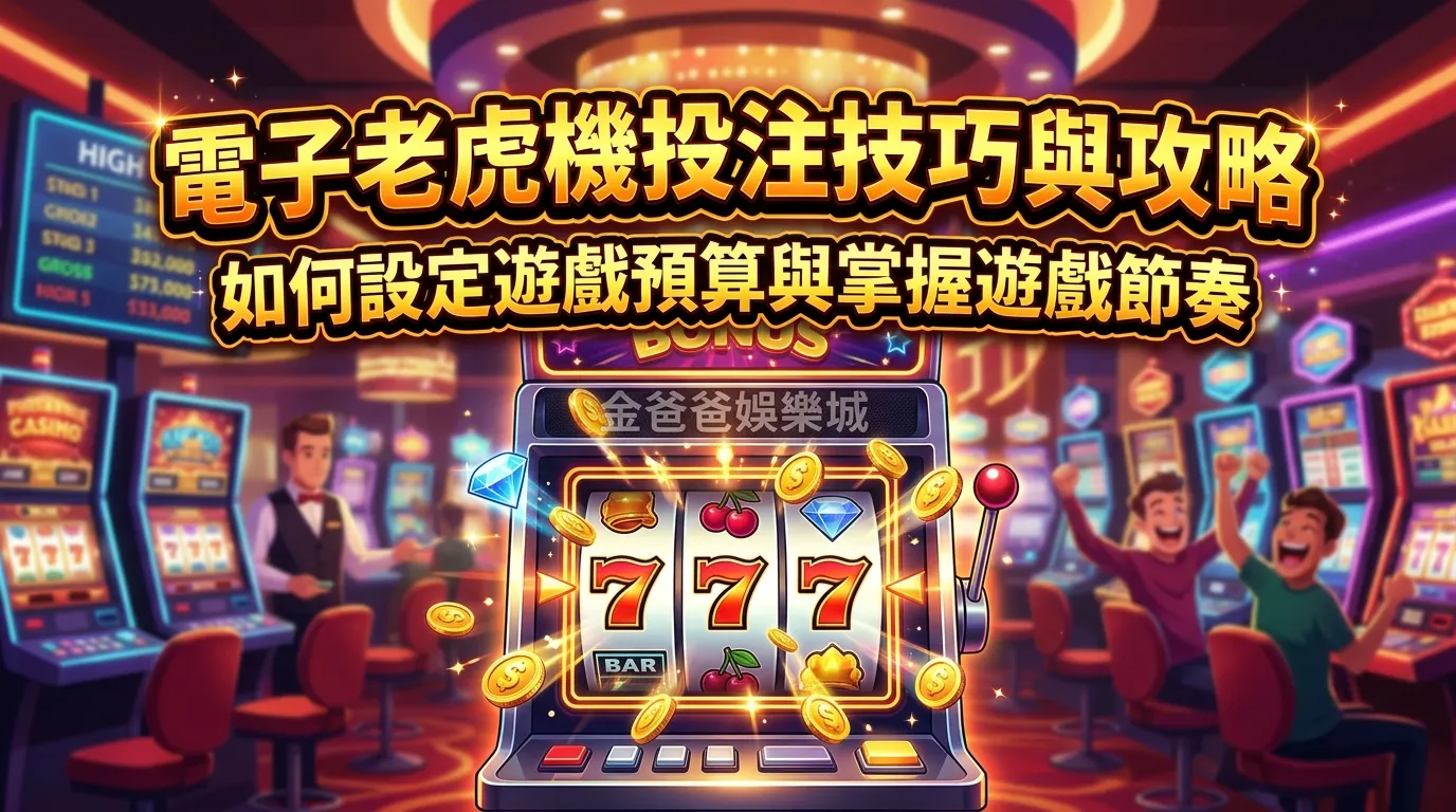 電子老虎機投注技巧與攻略｜如何設定遊戲預算與掌握遊戲節奏