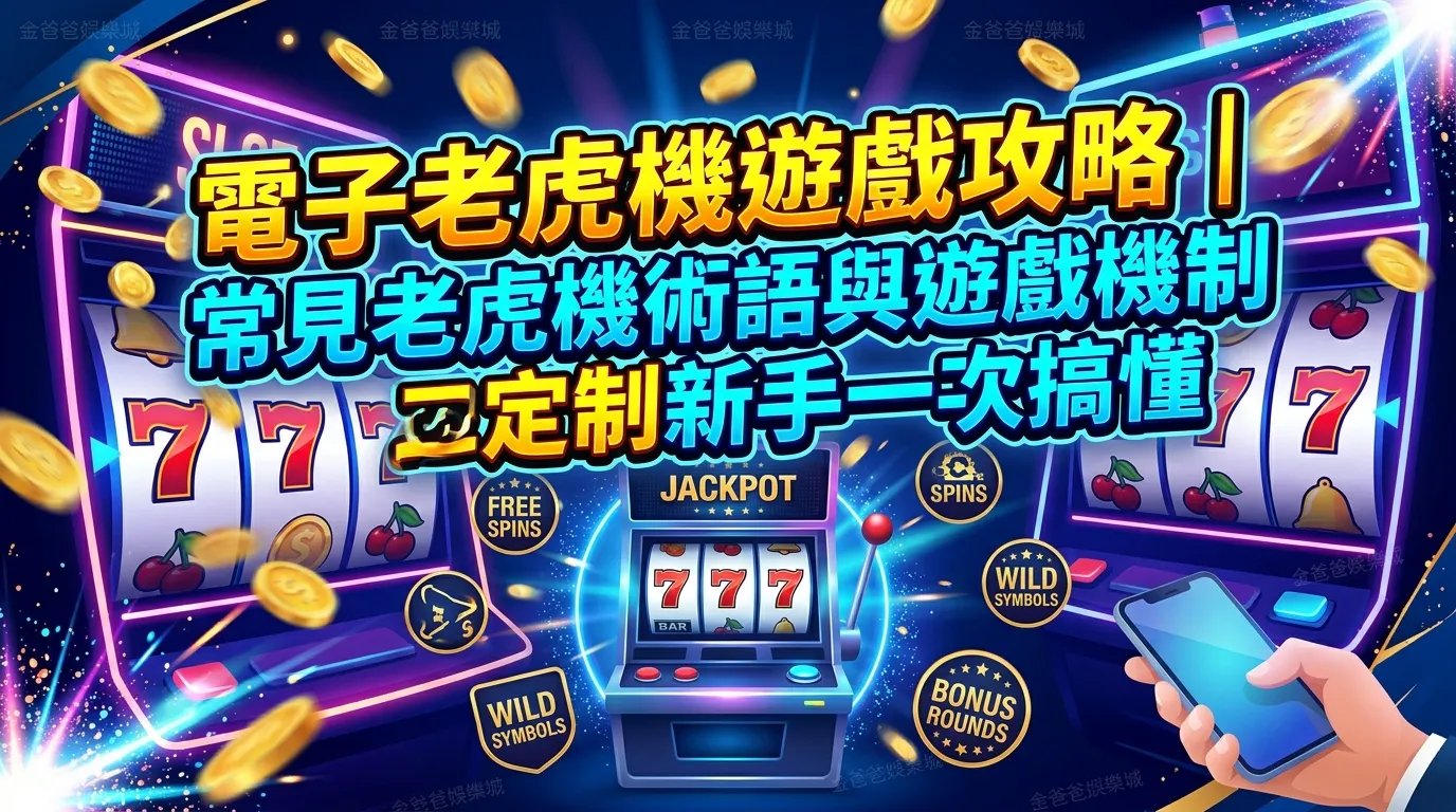電子老虎機遊戲攻略｜常見老虎機術語與遊戲機制新手一次搞懂