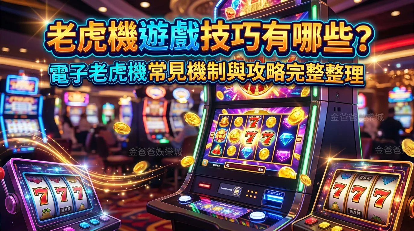 老虎機遊戲技巧有哪些？電子老虎機常見機制與攻略完整整理