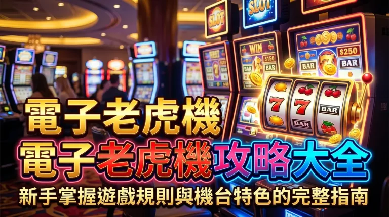 電子老虎機攻略大全｜新手掌握遊戲規則與機台特色的完整指南
