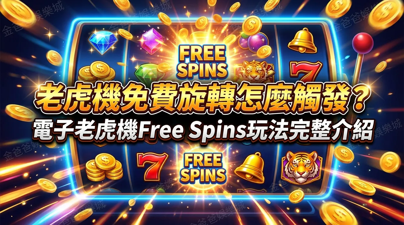 老虎機免費旋轉怎麼觸發？電子老虎機Free Spins玩法完整介紹
