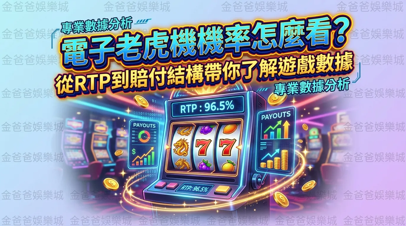 電子老虎機機率怎麼看？從RTP到賠付結構帶你了解遊戲數據