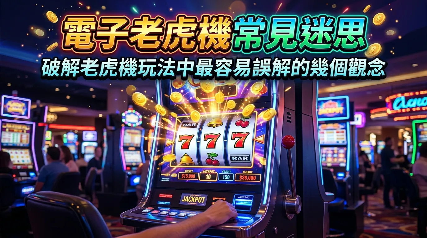 電子老虎機常見迷思｜破解老虎機玩法中最容易誤解的幾個觀念