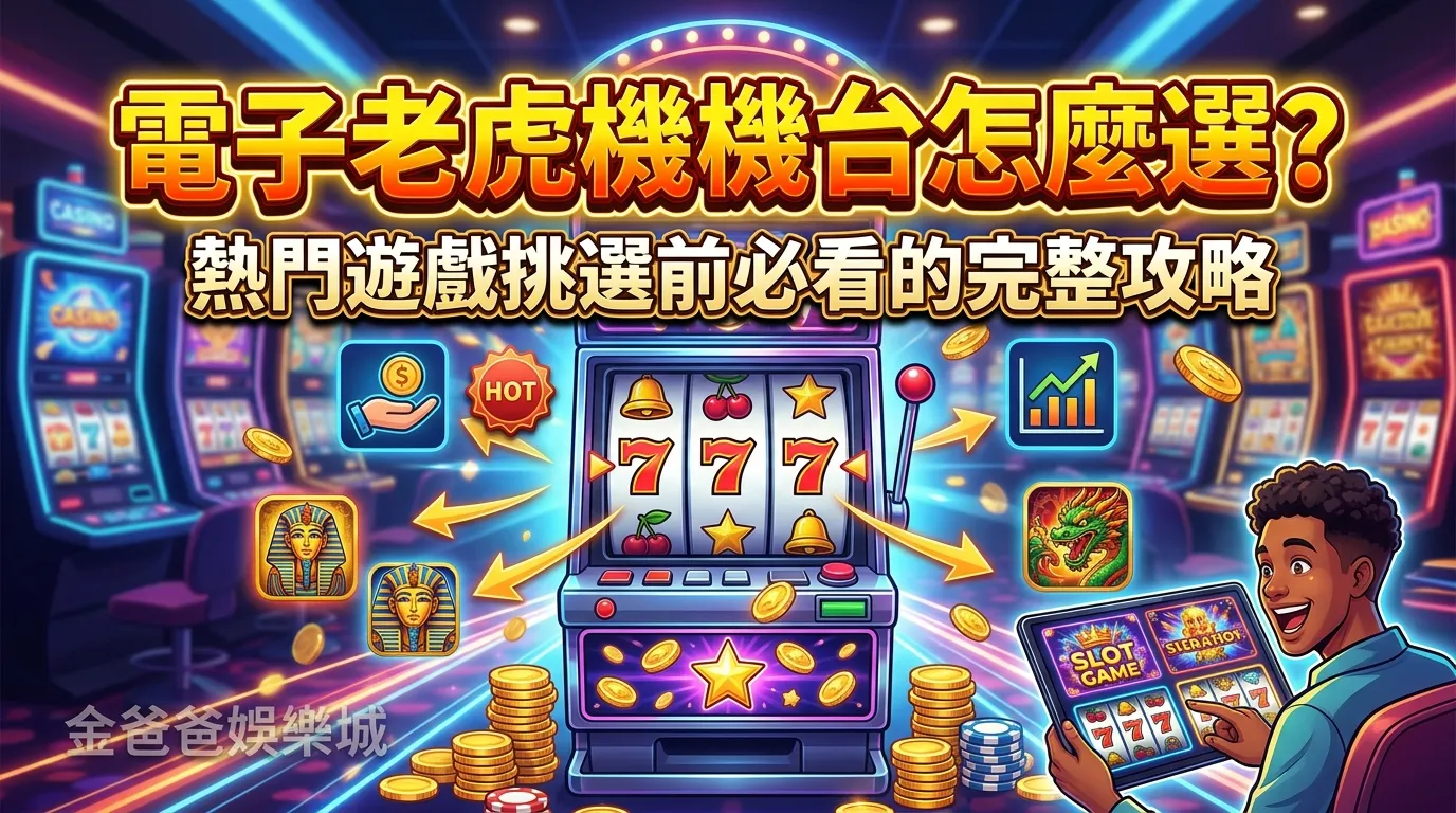 電子老虎機機台怎麼選？熱門遊戲挑選前必看的完整攻略