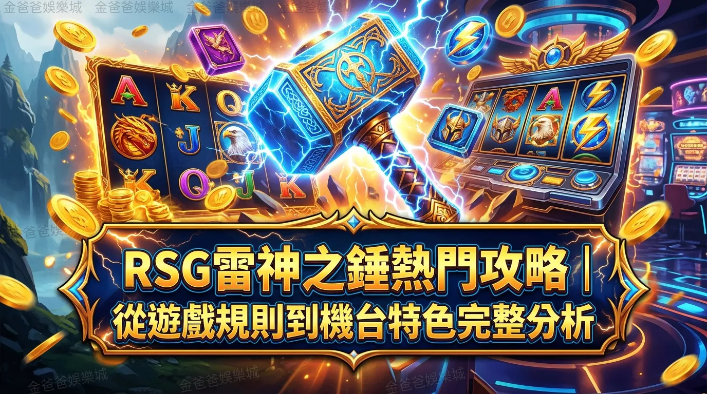 RSG雷神之錘熱門攻略｜從遊戲規則到機台特色完整分析