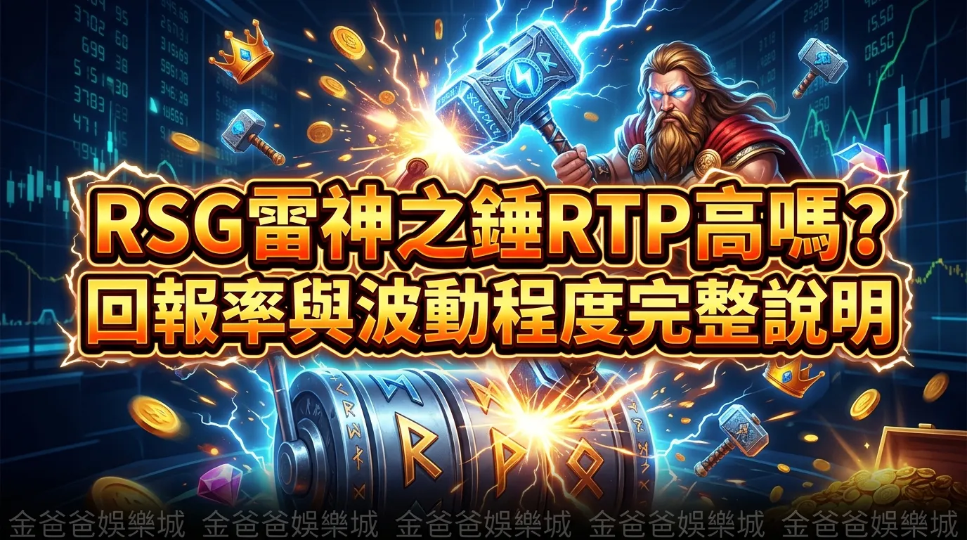 RSG雷神之錘RTP高嗎？回報率與波動程度完整說明