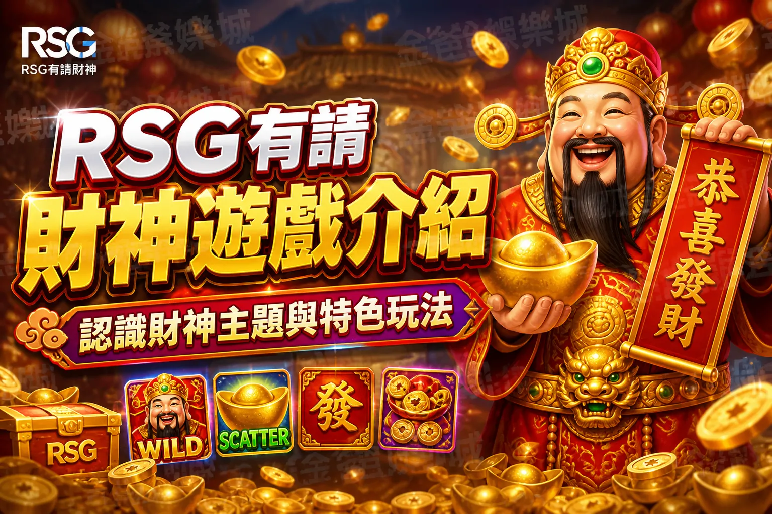 RSG有請財神遊戲介紹｜認識財神主題與特色玩法